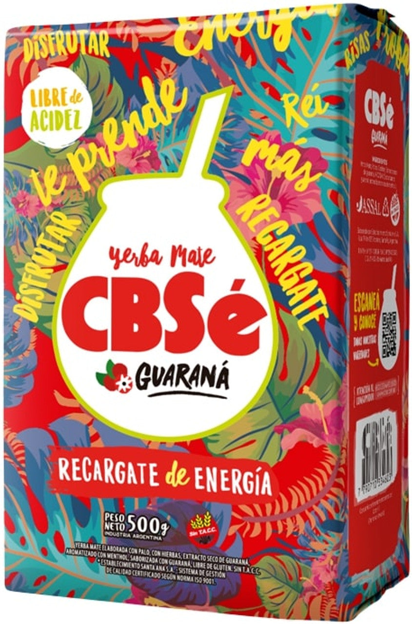 Cbse energia with Guarana, Yerba Mate