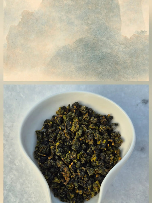 High mountain Gaba oolong tea, Taiwan 高山佳葉龍茶
