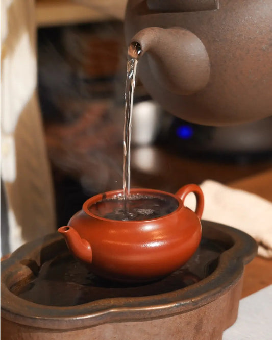 Uz oglēm cepta oolong tēja